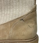Sam Edelman Lydell Tan Cream Suede Combat Boots Size 8 Lug Sole Photo 6