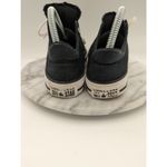 Converse All Star Shoes Woman's Size 6 Stitch Accent Black Low Tops Classic Photo 5