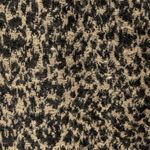 ZARA  Brown Black Wool Knit Leopard Animal Print Fringe Shawl Wrap Scarf Size M Photo 1
