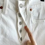 Levi's Levi’s 501 Women’s White Skinny Jeans, Button Fly Pants, Size Small Photo 8