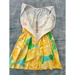 Lilly Pulitzer  First Impressions Yellow White Reagan Sunglow Dress Size 2 Photo 3