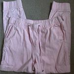 st. john's bay Women’s St John’s Bay Light Pink Mid Rise Cargo Jogger Pants BRAND NEW Size M Photo 0