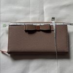 Ted Baker  AINE Bow Leather Zip Around Matinee Wallet EUC Photo 9