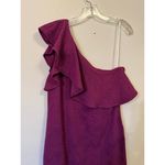 Lilly Pulitzer Lily Pulitzer Boudreaux One Shoulder Knit Jacquard Mini Dress Cherry Size 8 Photo 3