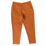 Banana Republic Satin-Like Tapered Pants Burnt Orange Size S Polyester Spandex Photo 1