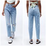 PacSun  Light Blue Ultra High Waisted Slim Fit Mom Jeans Size 26 Photo 1