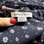 American Eagle  Floral V-Neck Romper Sz S Photo 2