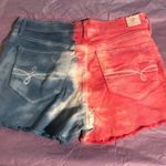 Denizen from Levi's Levi’s Jrs Denim Jean Short Red/White/Blue High Rise Shortie Size 7, Waist 28 Photo 2