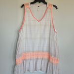 Free People Plaid Run With Me Mini Dress Size Medium Photo 1
