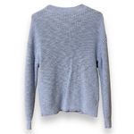 Loft  women’s size XS blue relaxed v-neck cardigan dropped shoulders long sleeve Photo 7