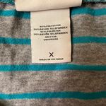 Ava & Viv Ava- viv Striped Blue and Gray Women's Skirt Photo 1