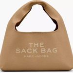 Marc Jacobs The Mini Camel Leather Sack Bag in Camel Brown Photo 0