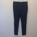 Liz Claiborne Studio navy blue high waist stretchy legging dress pants Photo 3