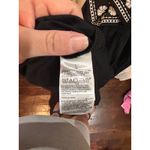 Old Navy  Black Embroidered‎ Peasant Dress Short Sleeve Summer Casual Cute L Photo 8