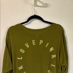 PINK - Victoria's Secret  Modal Boxy Oversized T-Shirt Mossy Green Size M Photo 6