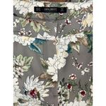 ZARA COLLECTION GRAY WHITE FLORAL STRAIGHT DRESS PANTS S BLOGGER FAV RARE Size XS Photo 11