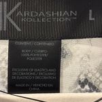 Kardashian Kollection  Monochrome Fringe Kimono Size Large Photo 1