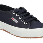 Superga 2750 COTU Lace Up Classic Sneaker in Navy Blue Athletic Shoes Si… Photo 0