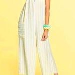 Stoney Clover Lane  X Target Striped yellow white Jumpsuit size Medium Photo 1