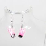 Handmade Snack Attack Earring Set – Acrylic Earrings – Milkshake, Burger & Pizza Photo 10