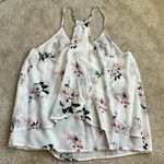 Lucky Brand  White Floral Top in Women’s Small Photo 3