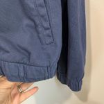 Old Navy Hoodie Zip Up Blue Vintage Cropped Casual Sweatshirt XL Photo 4