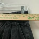 ZARA  Black Jean high waisted Paperbag Shorts size M ref 8119/248 Photo 7