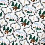 Hill House The All-Gender Teddy Zip-Up Hoodie in White Ski Chalet NWT Large Photo 2