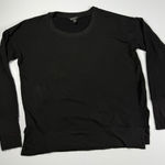 Athleta  Pranayama Restore‎ Crew Neck Long Sleeve Top Thumb Holes Black M Photo 0