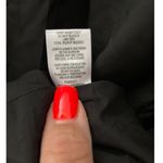 Bobeau Solid Black Long Length Front Pockets Double Breasted Blazer Size Large Photo 7