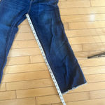 Liverpool Jeans Company LIVERPOOL LOS ANGELES Crop Wide Leg Raw Hem Denim Jeans Size 10 / 30 Photo 12