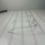 Clear Transparent Frame Eyeglasses – Unisex Lightweight Fashion Glasses Silver Photo 2