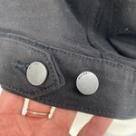 DL1961 Black Denim Jane Jacket Slim Jean Cropped Size Small Photo 6