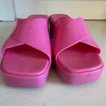 Jeffrey Campbell  Bubblegum platform sandals in pink size 10 Photo 3