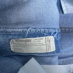 Wrangler Vintage 90s  14 MWZCB light wash high-rise wedgy fit cowgirl jeans 11x34 Photo 4