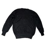 NEW Vtg Womens Crystal Kobe Black Red Roses Silk Angora Batwing Sweater 80s 90s Size L Photo 8