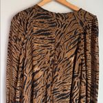 Ganni PRINTED GEORGETTE DRESS TIGER Photo 9