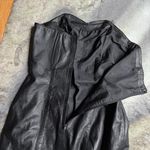 American Vintage  Black Leather Dress Photo 5