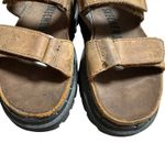 Skechers VTG Y2K  Leather Double Strap Sandals Brown Womens Size 7‎ Chunky Rugged Photo 12