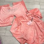 Juicy Couture NWT  Strawberry ice pink track suit size xl   Bedazzled butt and ba Photo 1