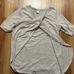 Old Navy Light grey nursing top Photo 2