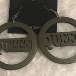 Boho Queen Earrings Green Photo 0