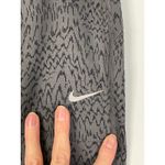 Nike  Dri Fit Women's Athletic Capris Gray Black Pattern Running Workout M Photo 1