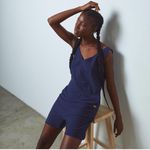 NWT LUNYA Cool Short Romper Deep Blue Large Photo 17