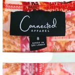 Connected Apparel Women’s Patch-Work Sleeveless Fit-&-Flare Sundress Size 8 Photo 3