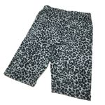 Zenana Outfitters Gray Leopard High Waist Bike Shorts Photo 4