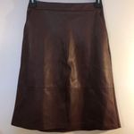 A New Day High-Rise A-Line Faux Leather Skirt Photo 0