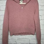 The North Face Crestview 1/4 zip cotton wool blend pullover sweater small. Photo 1