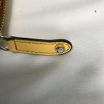 Karl Lagerfeld Yellow Saffiano Leather Zip Around Wallet EUC Photo 5