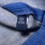 Banana Republic  Blue Denim A-Line Knee-Length Skirt Photo 4